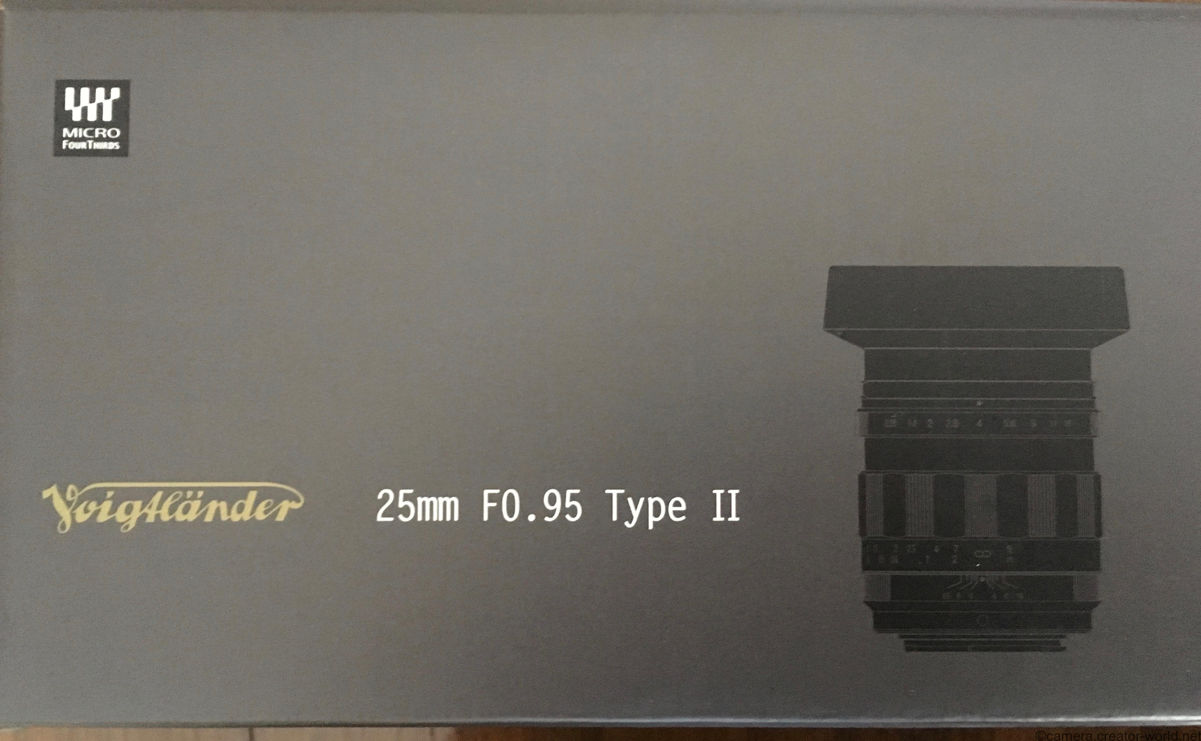 フォクトレンダー NOKTON 25mm F0.95 Type IIを購入
