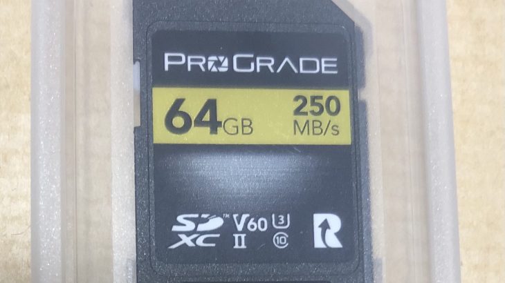 ProGrade Digital (プログレードデジタル) 【SDXC UHS-II V60】 GOLD 250R メモリーカード